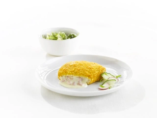 KIPFILET MET HAM EN KAAS